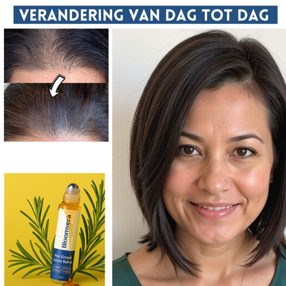 Stop haaruitval in 14 dagen| Met Bloomvera 🌿 Natuurlijk haarserum